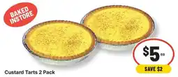 IGA Custard Tarts 2 Pack offer