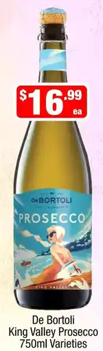 Liquor Stax De Bortoli King Valley Prosecco 750ml Varieties offer