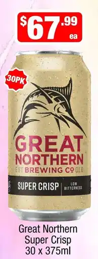 Liquor Stax Great Northern Super Crisp offer