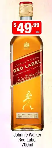 Liquor Stax Johnnie Walker Red Label offer