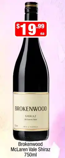 Liquor Stax Brokenwood McLaren Vale Shiraz offer
