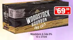 Liquor Stax Woodstock & Cola 8% offer