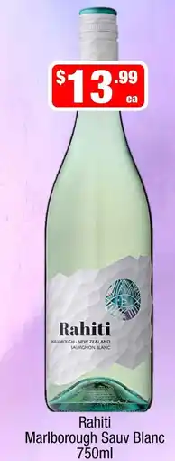 Liquor Stax Rahiti Marlborough Sauv Blanc offer