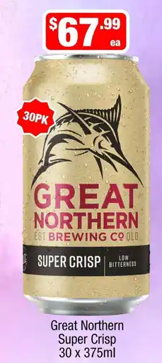 Liquor Stax Great Northern Super Crisp offer