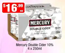 Liquor Stax Mercury Double Cider 10% offer