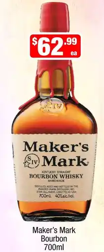 Liquor Stax Maker's Mark Bourbon offer