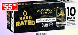 Liquor Stax Hard Rated Alcoholic Lemon offer
