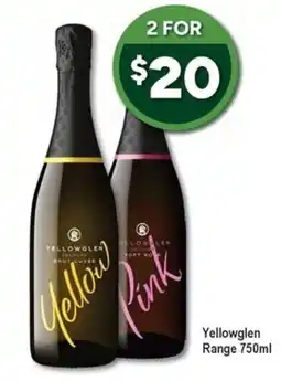 Bottler Yellowglen Range offer