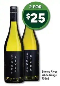 Bottler Stoney River White Range offer