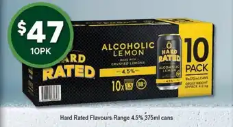Hard Rated Alcoholic Lemon