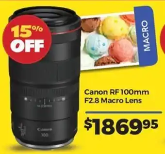 Canon RF 100mm F2.8 Macro Lens