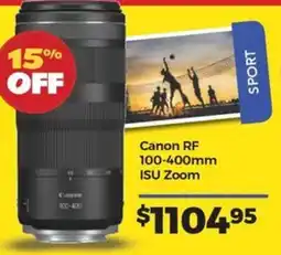 Teds Cameras Canon RF 100-400mm ISU Zoom offer