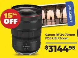 Teds Cameras Canon RF 24-70mm F2.8 L IS U Zoom offer