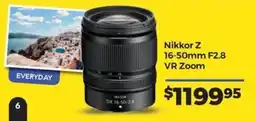 Teds Cameras Nikkor Z 16-50mm F2.8 VR Zoom offer