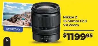 Nikkor Z 16-50mm F2.8 VR Zoom