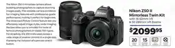 Teds Cameras Nikon Z50 II Mirrorless Twin Kit offer