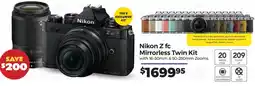 Teds Cameras Nikon Z fc Mirrorless Twin Kit offer