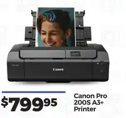 Teds Cameras Canon Pro 200S A3+ Printer offer