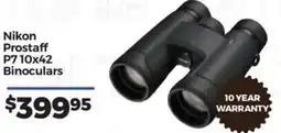 Teds Cameras Nikon Prostaff P7 10x42 Binoculars offer