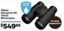 Teds Cameras Nikon Monarch M5 10x42 Binoculars offer