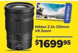 Teds Cameras Nikkor Z 24-120mm VR Zoom offer
