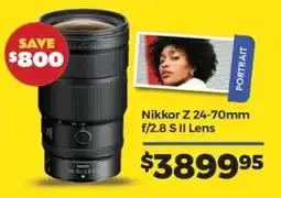 Teds Cameras Nikkor Z 24-70mm f/2.8 S II Lens offer