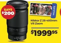 Teds Cameras Nikkor Z 28-400mm VR Zoom offer