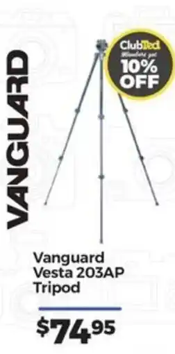 Teds Cameras Vanguard Vesta 203AP Tripod offer