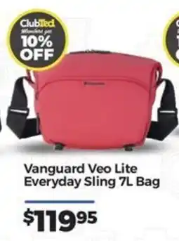 Teds Cameras Vanguard Veo Lite Everyday Sling 7L Bag offer