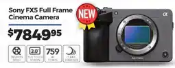 Teds Cameras Sony FX5 Full Frame Cinema Camera offer