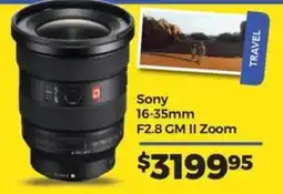 Teds Cameras Sony 16-35mm F2.8 GM II Zoom offer