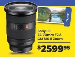 Teds Cameras Sony FE 24-70mm F2.8 GM MK II Zoom offer