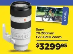 Teds Cameras Sony 70-200mm F2.8 GM II Zoom offer