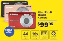 Teds Cameras Ilford Pixi-D Digital Camera offer