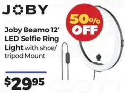 Teds Cameras Joby Beamo 12' LED Selfie Ring Light offer