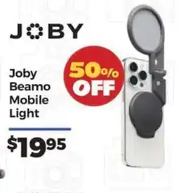 Teds Cameras Joby Beamo Mobile Light offer