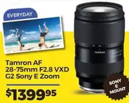 Teds Cameras Tamron AF 28-75mm F2.8 VXD G2 Sony E Zoom offer