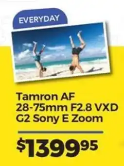 Teds Cameras Tamron AF 28-75mm F2.8 VXD G2 Sony E Zoom offer