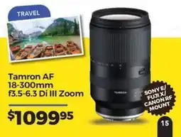 Teds Cameras Tamron AF 18-300mm f3.5-6.3 Di III Zoom offer