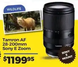 Teds Cameras Tamron AF 28-200mm Sony E Zoom offer