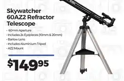 Teds Cameras Skywatcher 60AZ2 Refractor Telescope offer