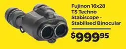 Teds Cameras Fujinon 16x28 TS Techno Stabiscope - Stabilised Binocular offer