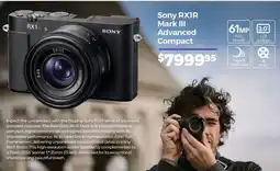 Teds Cameras Sony RX1R Mark III Advanced Compact offer