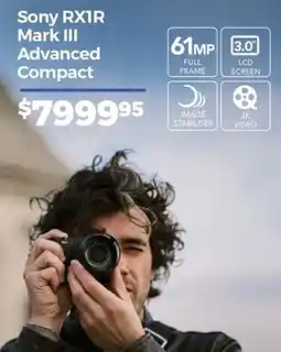 Teds Cameras Sony RX1R Mark III Advanced Compact offer
