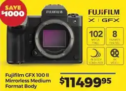 Teds Cameras Fujifilm GFX 100 II Mirrorless Medium Format Body offer