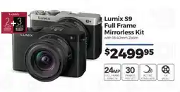 Teds Cameras Lumix S9 Full Frame Mirrorless Kit offer