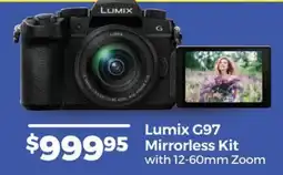 Teds Cameras Lumix G97 Mirrorless Kit with 12-60mm Zoom offer