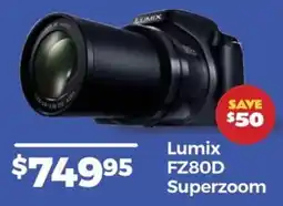 Teds Cameras Lumix FZ80D Superzoom offer