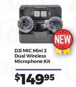 Teds Cameras DJI MIC Mini 2 Dual Wireless Microphone Kit offer
