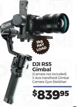 Teds Cameras Ronin DJI RS5 Gimbal offer